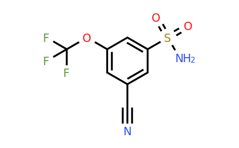 1804882-95-8 | 3-Cyano-5-(trifluoromethoxy)benzenesulfonamide