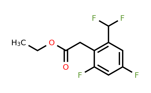 1804883-11-1 | Ethyl 2,4-difluoro-6-(difluoromethyl)phenylacetate