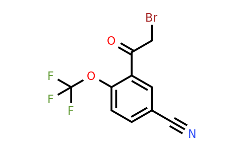 1804883-29-1 | 5'-Cyano-2'-(trifluoromethoxy)phenacyl bromide