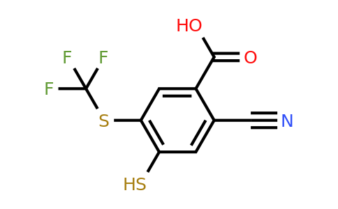 1804883-44-0 | 2-Cyano-4-mercapto-5-(trifluoromethylthio)benzoic acid