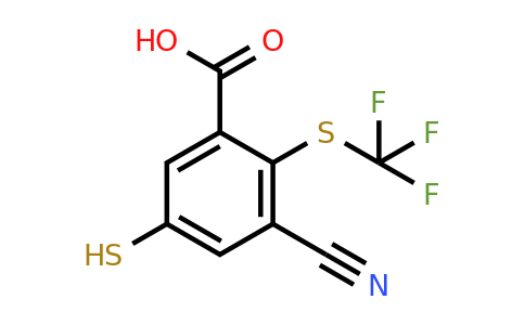 1804883-50-8 | 3-Cyano-5-mercapto-2-(trifluoromethylthio)benzoic acid