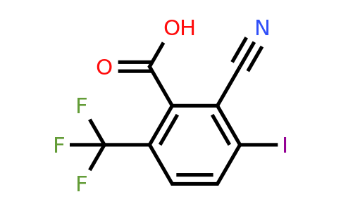 1804883-58-6 | 2-Cyano-3-iodo-6-(trifluoromethyl)benzoic acid