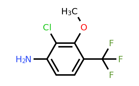 1804883-63-3 | 2-Chloro-3-methoxy-4-(trifluoromethyl)aniline