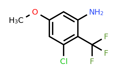 1804883-68-8 | 3-Chloro-5-methoxy-2-(trifluoromethyl)aniline