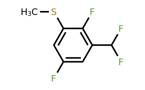 1804883-80-4 | 2,5-Difluoro-3-(difluoromethyl)thioanisole