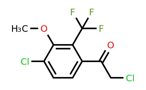 1804883-91-7 | 4'-Chloro-3'-methoxy-2'-(trifluoromethyl)phenacyl chloride