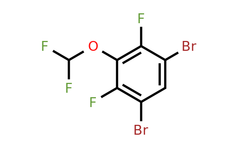 1804883-92-8 | 1,5-Dibromo-2,4-difluoro-3-(difluoromethoxy)benzene