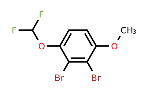 1804884-01-2 | 2,3-Dibromo-4-(difluoromethoxy)anisole