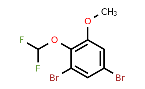 1804884-07-8 | 3,5-Dibromo-2-(difluoromethoxy)anisole