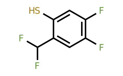 1804884-14-7 | 4,5-Difluoro-2-(difluoromethyl)thiophenol