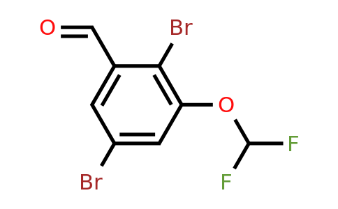 1804884-16-9 | 2,5-Dibromo-3-(difluoromethoxy)benzaldehyde