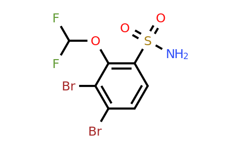 1804884-41-0 | 3,4-Dibromo-2-(difluoromethoxy)benzenesulfonamide