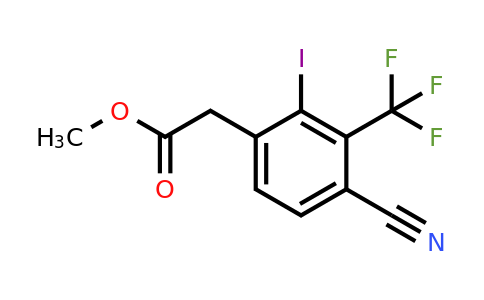 1804884-45-4 | Methyl 4-cyano-2-iodo-3-(trifluoromethyl)phenylacetate