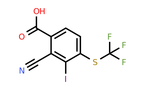 1804884-59-0 | 2-Cyano-3-iodo-4-(trifluoromethylthio)benzoic acid
