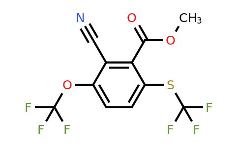 1804884-72-7 | Methyl 2-cyano-3-trifluoromethoxy-6-(trifluoromethylthio)benzoate