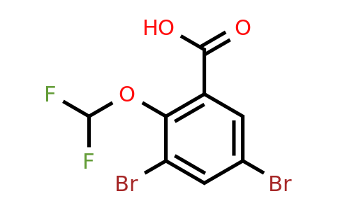 1804884-78-3 | 3,5-Dibromo-2-(difluoromethoxy)benzoic acid