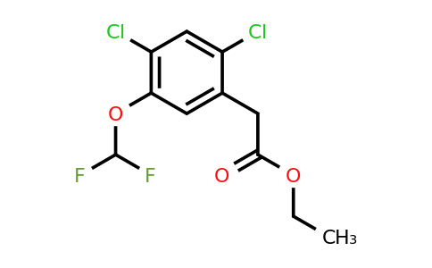 1804884-99-8 | Ethyl 2,4-dichloro-5-(difluoromethoxy)phenylacetate