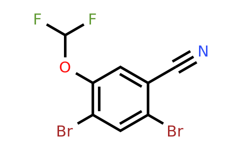 1804885-08-2 | 2,4-Dibromo-5-(difluoromethoxy)benzonitrile