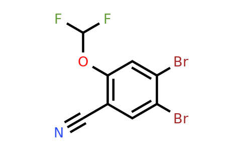 1804885-15-1 | 4,5-Dibromo-2-(difluoromethoxy)benzonitrile