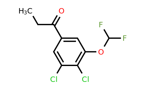 1804885-39-9 | 3',4'-Dichloro-5'-(difluoromethoxy)propiophenone