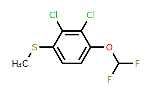 1804885-47-9 | 2,3-Dichloro-4-(difluoromethoxy)thioanisole