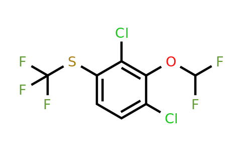 1804885-59-3 | 1,3-Dichloro-2-difluoromethoxy-4-(trifluoromethylthio)benzene