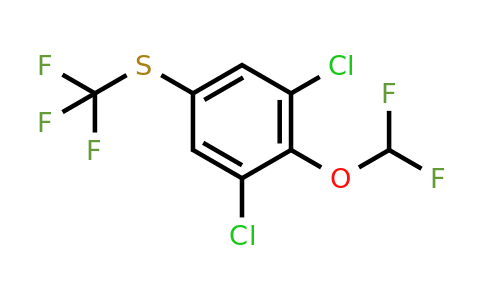1804885-61-7 | 1,3-Dichloro-2-difluoromethoxy-5-(trifluoromethylthio)benzene
