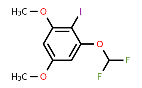 1804885-92-4 | 1-Difluoromethoxy-3,5-dimethoxy-2-iodobenzene