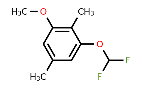 1804885-96-8 | 3-Difluoromethoxy-2,5-dimethylanisole