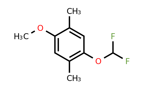 1804885-98-0 | 4-Difluoromethoxy-2,5-dimethylanisole