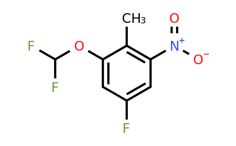 1804886-17-6 | 2-Difluoromethoxy-4-fluoro-6-nitrotoluene