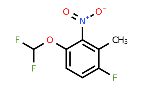 1804886-24-5 | 3-Difluoromethoxy-6-fluoro-2-nitrotoluene