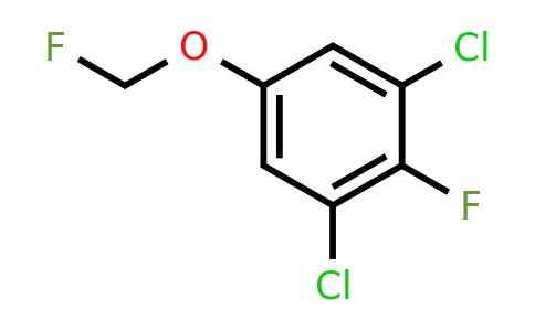 1804886-40-5 | 1,3-Dichloro-2-fluoro-5-(fluoromethoxy)benzene