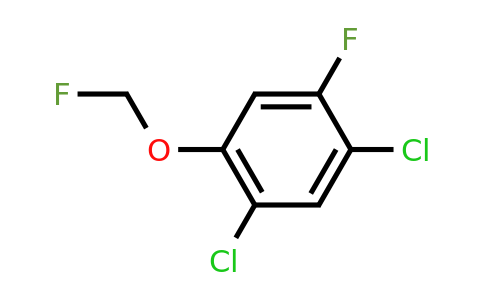 1804886-43-8 | 1,5-Dichloro-2-fluoro-4-(fluoromethoxy)benzene