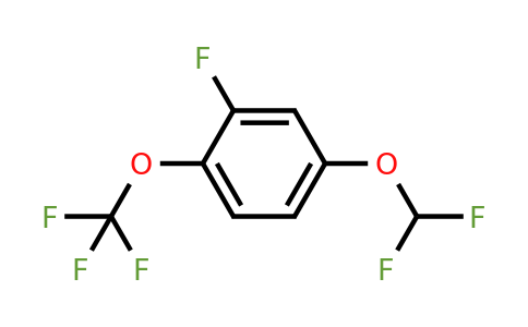 1804886-71-2 | 1-Difluoromethoxy-3-fluoro-4-(trifluoromethoxy)benzene