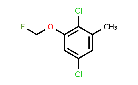 1804886-74-5 | 2,5-Dichloro-3-(fluoromethoxy)toluene