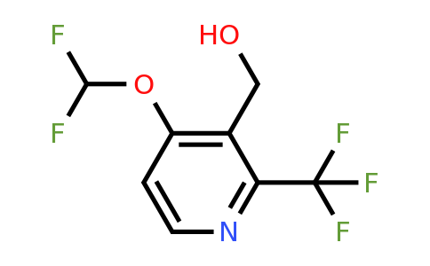 1804886-75-6 | 4-Difluoromethoxy-2-(trifluoromethyl)pyridine-3-methanol