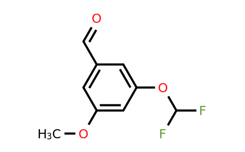 1804886-83-6 | 3-Difluoromethoxy-5-methoxybenzaldehyde