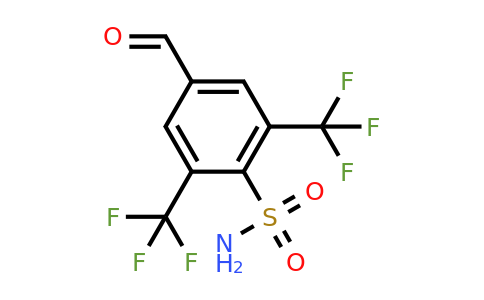 1804889-10-8 | 2,6-Bis(trifluoromethyl)-4-formylbenzenesulfonamide