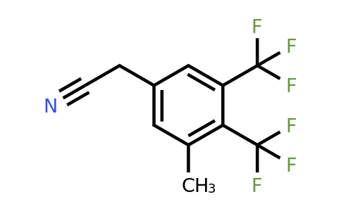 1804889-15-3 | 3,4-Bis(trifluoromethyl)-5-methylphenylacetonitrile