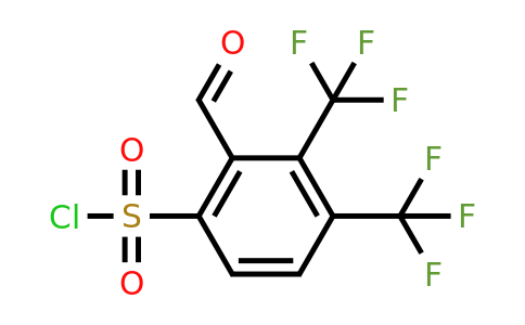 1804889-17-5 | 3,4-Bis(trifluoromethyl)-2-formylbenzenesulfonyl chloride