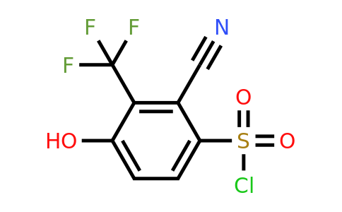 1804889-85-7 | 2-Cyano-4-hydroxy-3-(trifluoromethyl)benzenesulfonylchloride