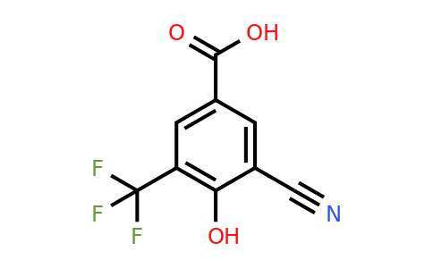 1804889-94-8 | 3-Cyano-4-hydroxy-5-(trifluoromethyl)benzoic acid