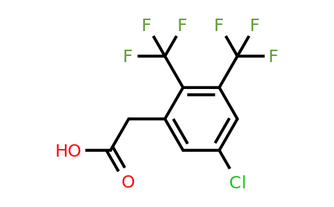 1804890-71-8 | 2,3-Bis(trifluoromethyl)-5-chlorophenylacetic acid