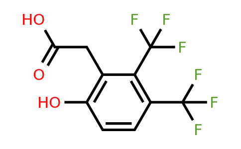 1804891-22-2 | 2,3-Bis(trifluoromethyl)-6-hydroxyphenylacetic acid