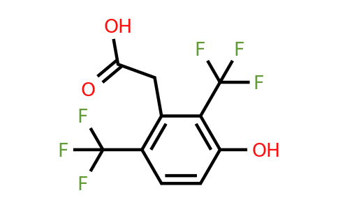 1804891-25-5 | 2,6-Bis(trifluoromethyl)-3-hydroxyphenylacetic acid