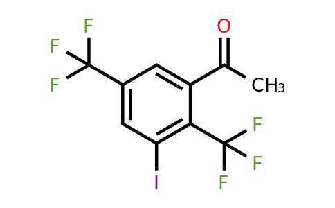 1804892-13-4 | 2',5'-Bis(trifluoromethyl)-3'-iodoacetophenone