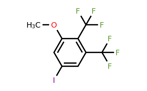 1804892-25-8 | 2,3-Bis(trifluoromethyl)-5-iodoanisole