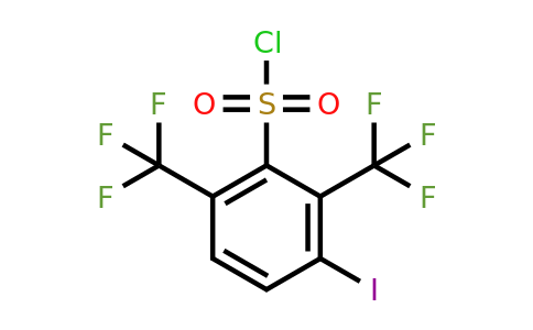 1804893-11-5 | 2,6-Bis(trifluoromethyl)-3-iodobenzenesulfonyl chloride