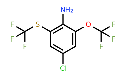 1804893-44-4 | 4-Chloro-2-trifluoromethoxy-6-(trifluoromethylthio)aniline